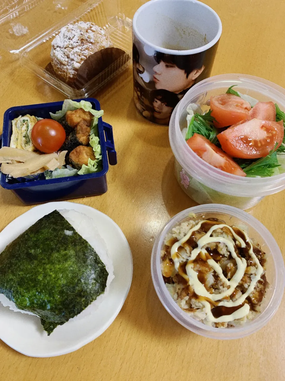 2023.4.14.💜朝ごはんとお弁当|kimikimiさん