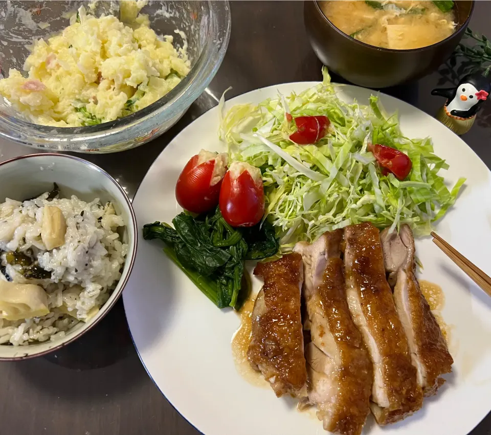 若竹煮からの筍ごはん🍚|noeさん