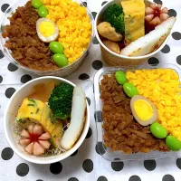 ミニ鶏そぼろ丼弁当|結珠花.Hさん