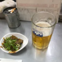 Snapdishの料理写真:まつい　どて焼きいただきます|モガさん