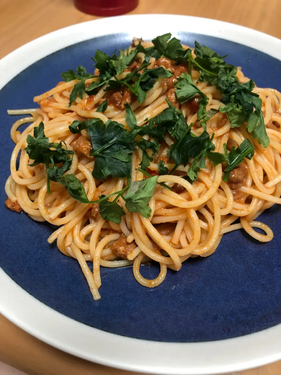 ミートソーススパゲッティ|黒蜜きなこさん