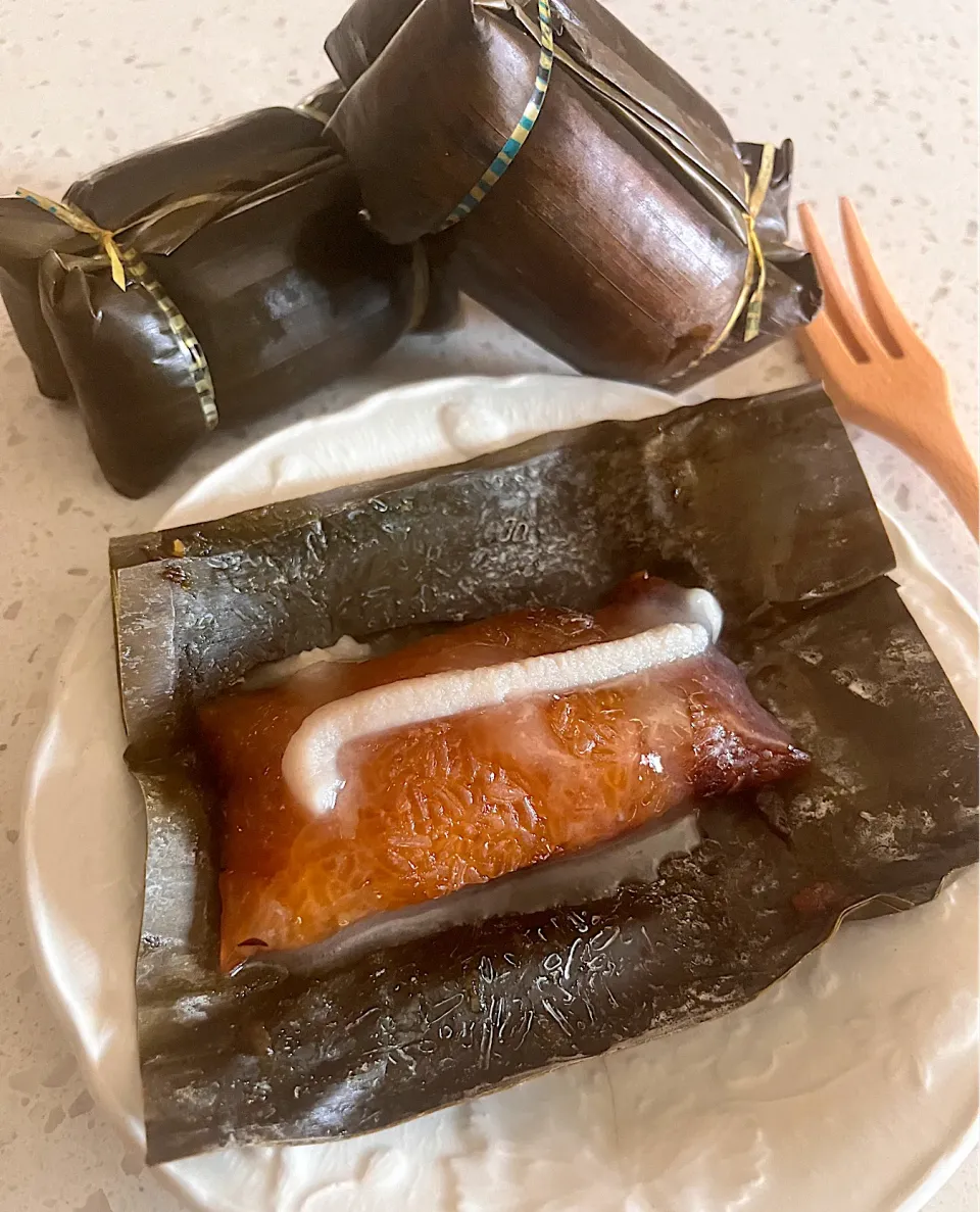 Supermoist yummy suman sa latik / ricecake with coconut sweet milk|🌺IAnneさん