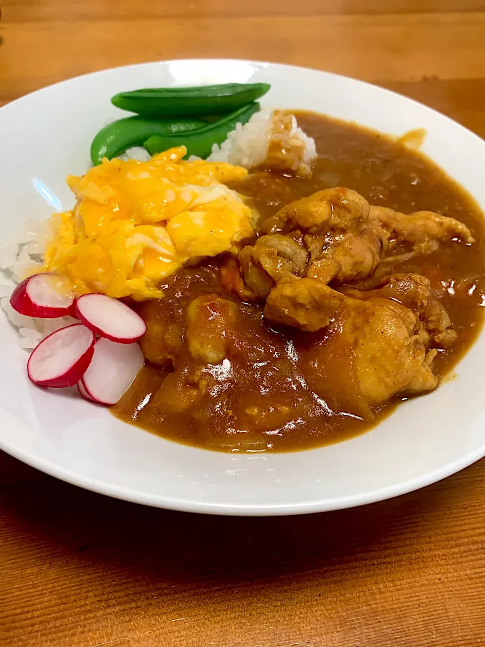 ゴールデンウィーク色彩の無水カレー　ふわとろ乗せ|Mzkさん