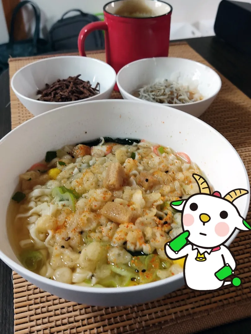 Snapdishの料理写真:関西風きざみきつねうどん|Rピージャーさん