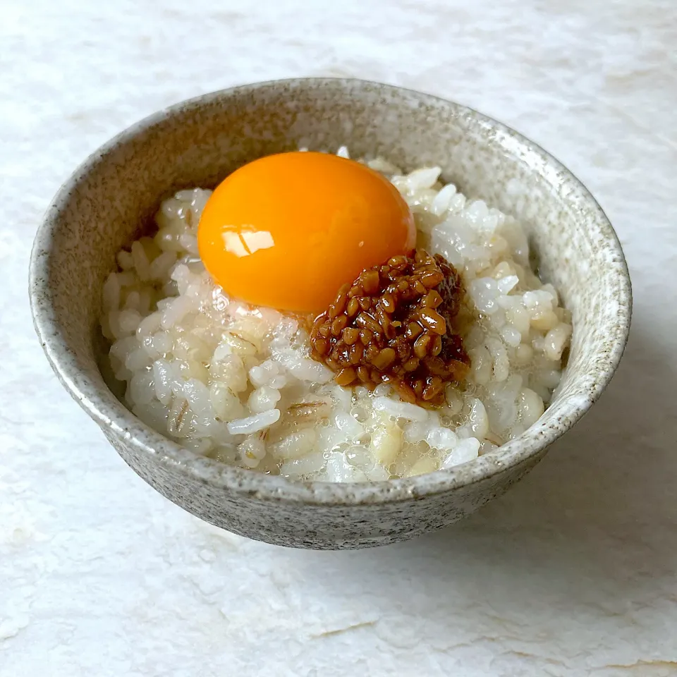 醤油麹の卵かけご飯|しらたまさん