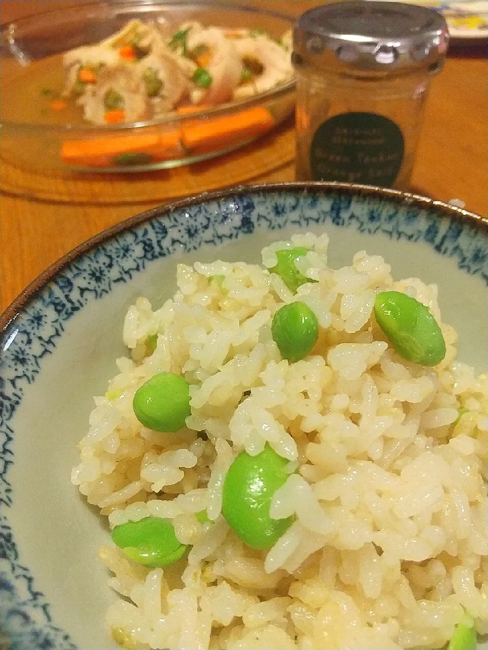 枝豆のたんかんごはん|まきごろうさん