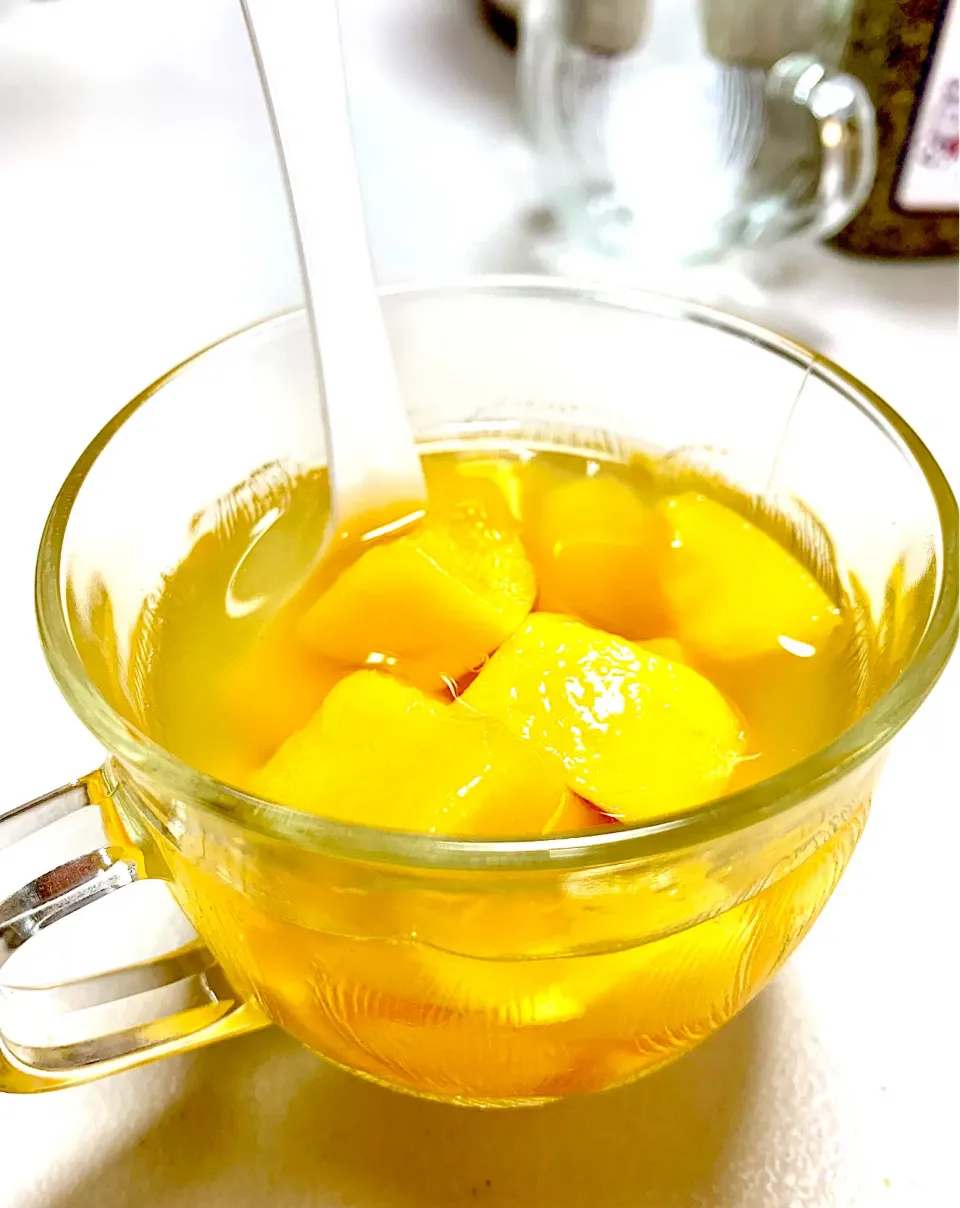 Mango in lemon syrup|gonbenさん