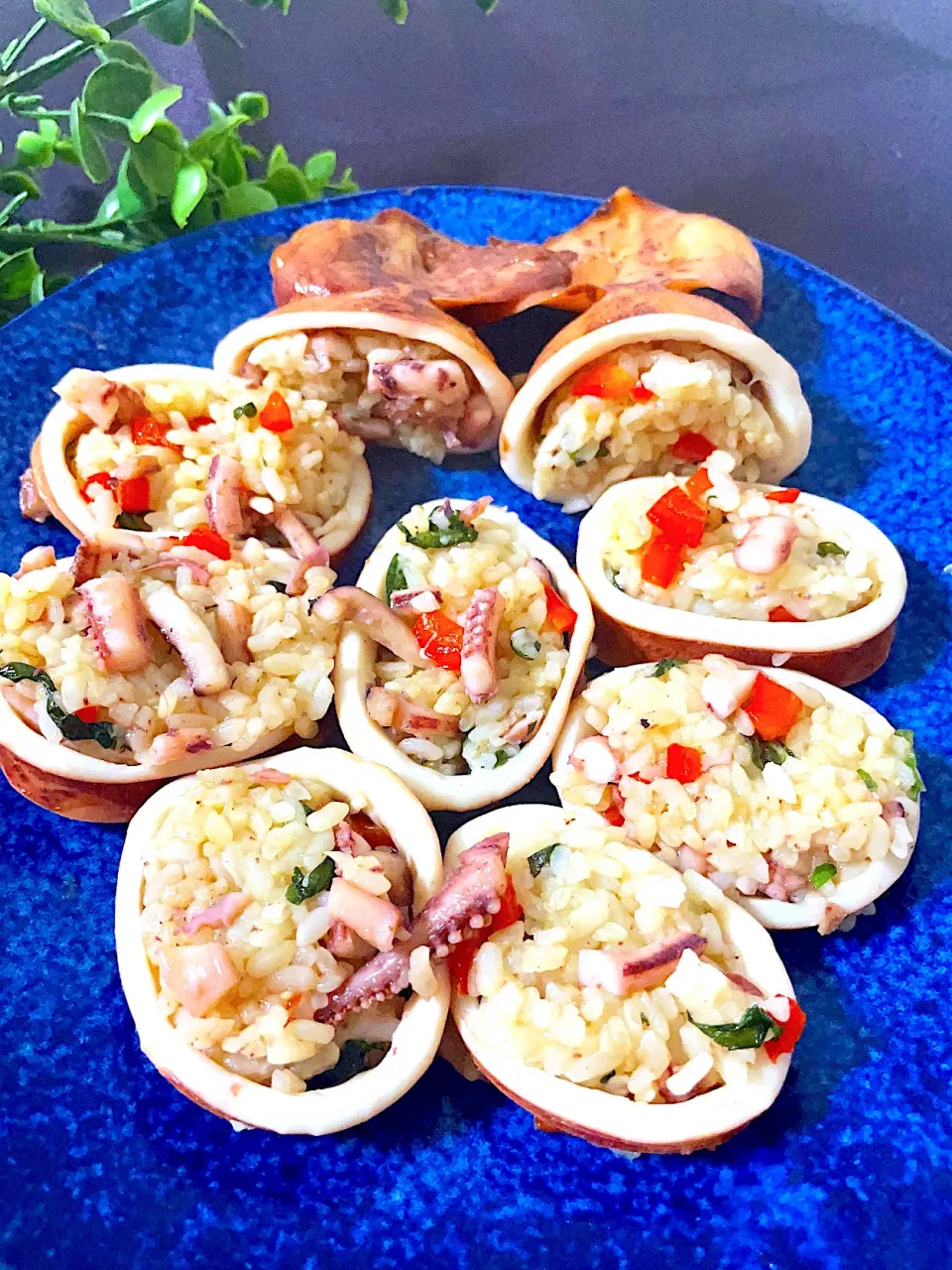 オーロラさんの料理 ご飯から作る焼きいか飯|オーロラさん