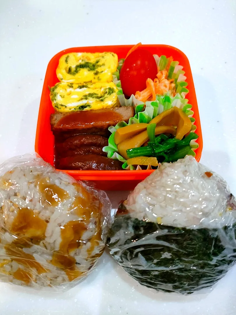 Snapdishの料理写真:旦那朝弁当|ルルさん