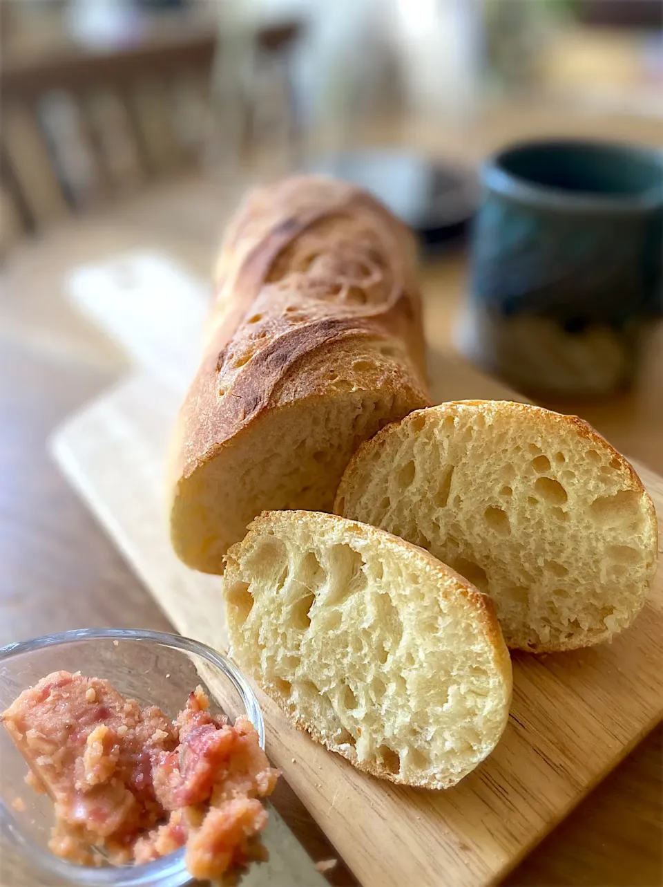 バケット🥖と苺🍓バター|shakuyaku33443344さん