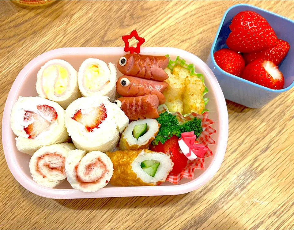 サンドイッチロールのお弁当|みほさん