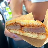 鹿肉ホットサンド