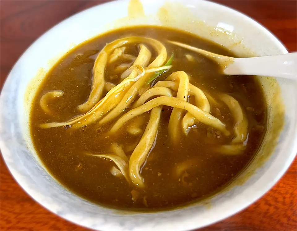 カレーうどん＠手打ちうどん美也川　富士吉田|toshi,I🍴さん