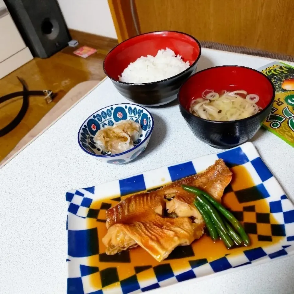 赤魚の煮付け定食。|ariyo4200さん