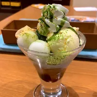 宇治抹茶の和風ぱふぇ🍨|shoさん