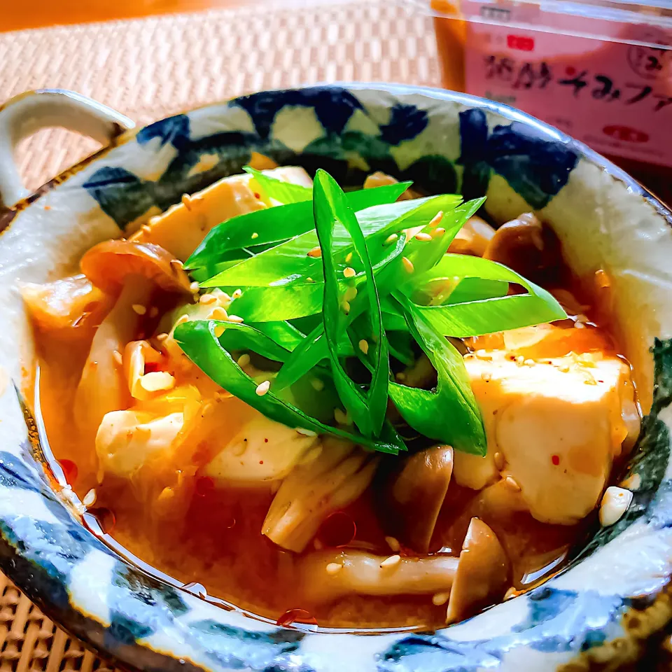 🇰🇷アルモンデ🥘味噌チゲスープ🇰🇷|にゃんぺこさん