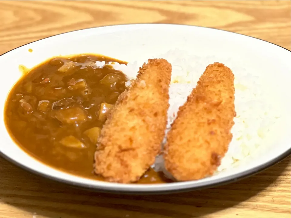 ☆チキンフライカレーライス|まぁたんさん