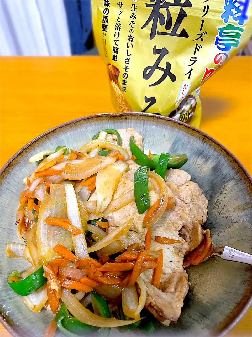 豚肉といろいろ野菜の味噌炒め|caoさん