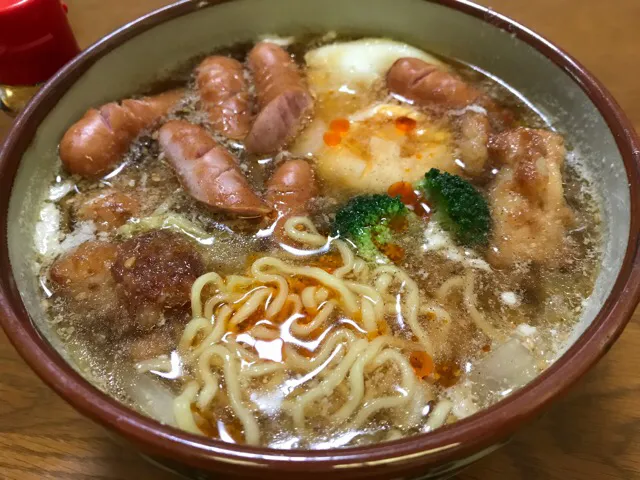 マルちゃん正麺🍜、醤油味❗️(*^ω^*)✨|サソリさん