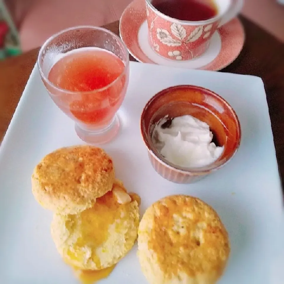 アフタヌーンティー風な軽食lunch|setuさん