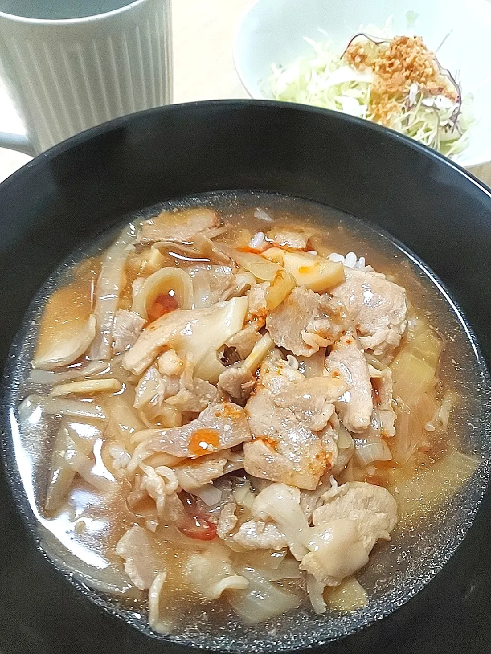 肉あんかけ丼|すばるさん