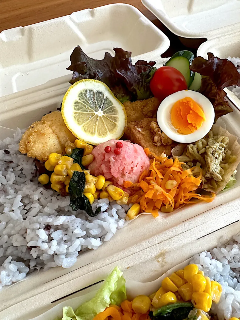 Snapdishの料理写真:魚菜食弁当|HARECCHAさん