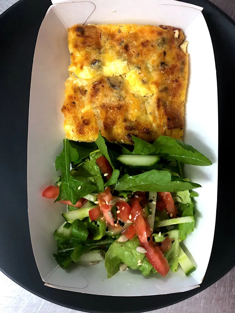 Quiche and salad lunch|Umami kitchenさん