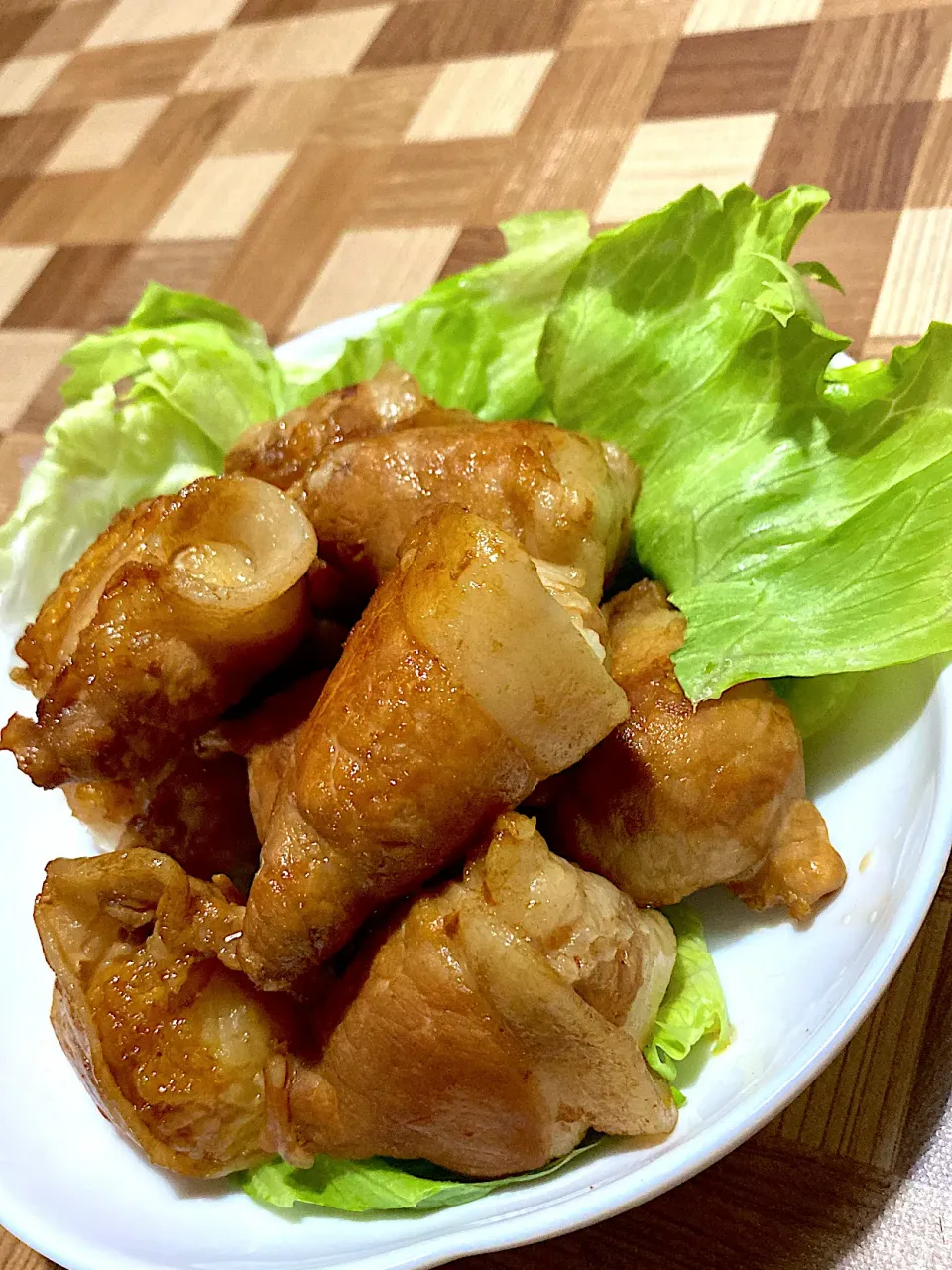 余ったご飯で肉巻きおにぎり|ゆかぢさん