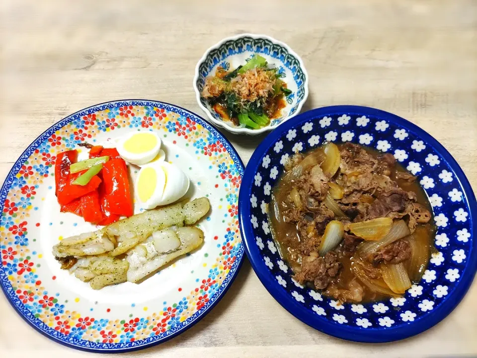 牛丼の具と焼くだけの甘鯛のバジルソテー|おじゃみさんさん