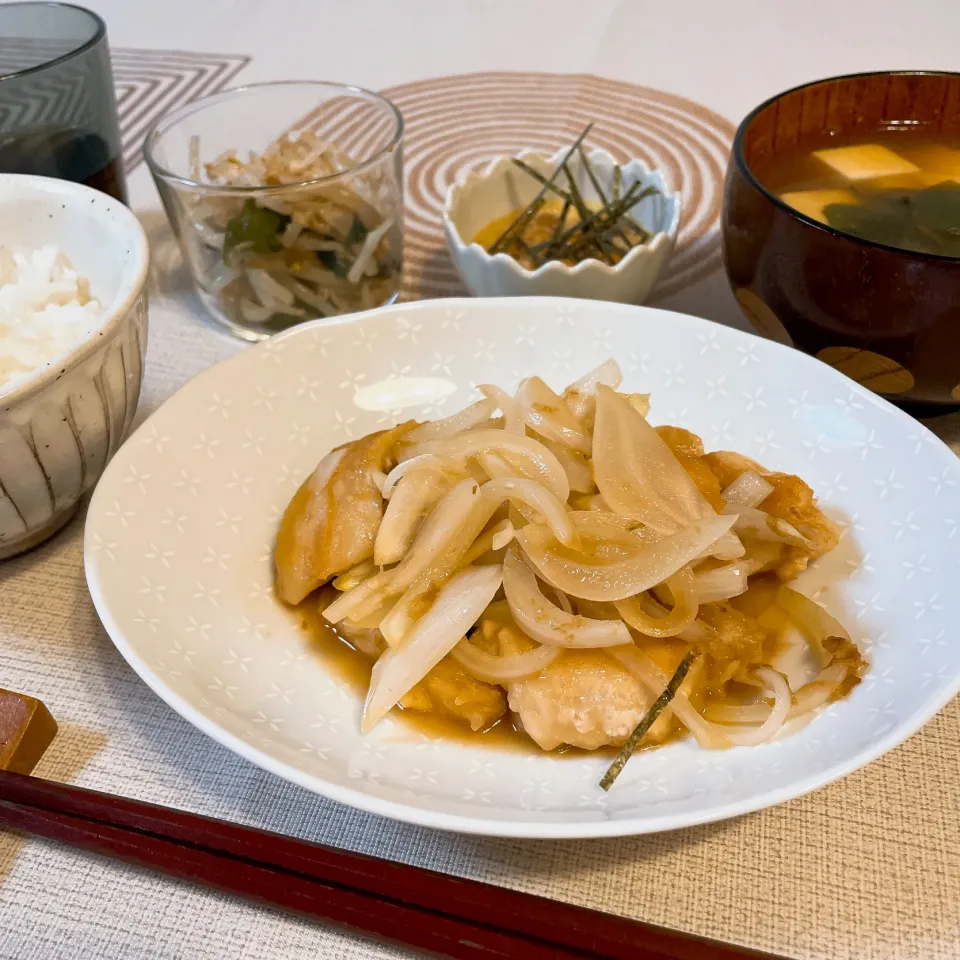 鶏むね肉の新玉ねぎマリネ|Norikoさん