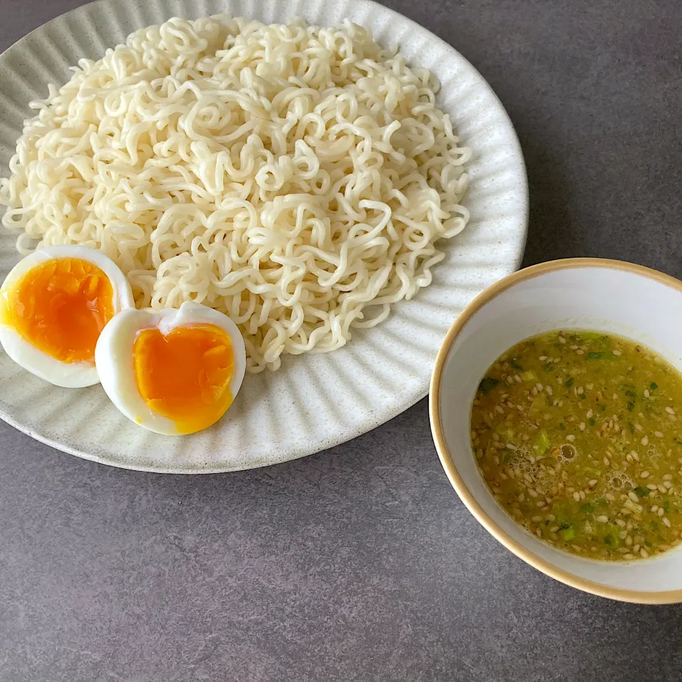 サッポロ一番塩つけ麺|しらたまさん