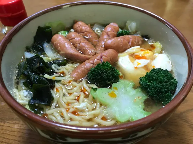 マルちゃん正麺🍜、醤油味❗️(*'▽'*)✨|サソリさん