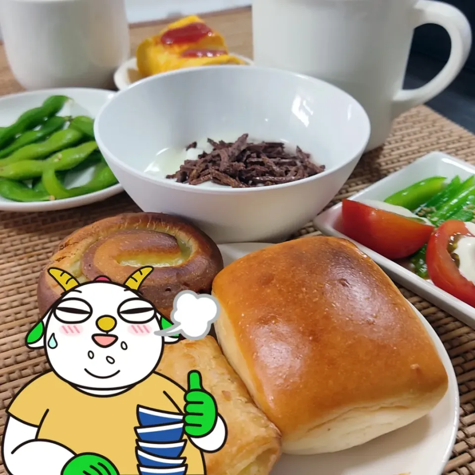 お腹いっぱい食べたい朝ごはん|Rピージャーさん