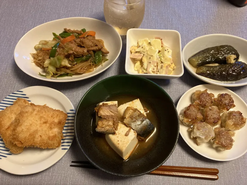 Snapdishの料理写真:大豆ミートでチャプチェ|あんこさん