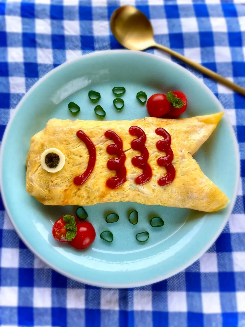 こいのぼりのオムライス|スイーツポテトさん