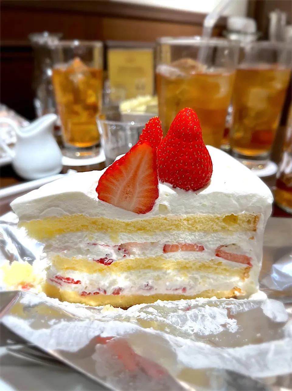 ハルカス HARBSでいちごショートケーキ🍰|ナナさん