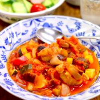 チキンラタトゥイユ　🐓🍅🍆🥒🧅🫑