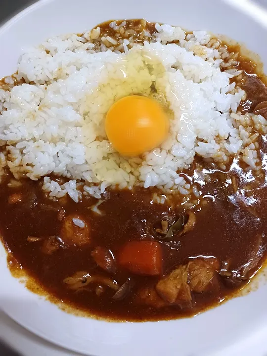 狸の宴シリーズ
休日のお昼飯
[ザ・チキンカレー]
市販ルーベースで中華カレーに振ってみた
ユウキの香辛料使用(*´▽｀)|タヌキさん