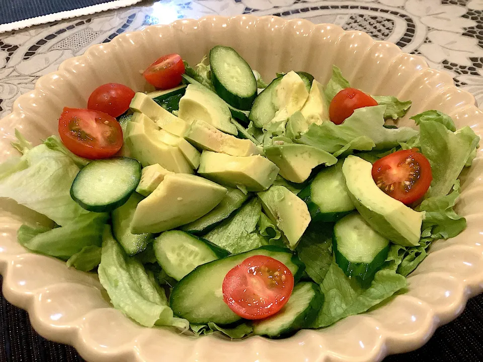 土曜日の朝ラダ🥗😋|アライさんさん