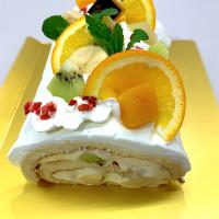 🍌🥝🥭🍊フルーツロールケーキ🍊🥭🥝🍌