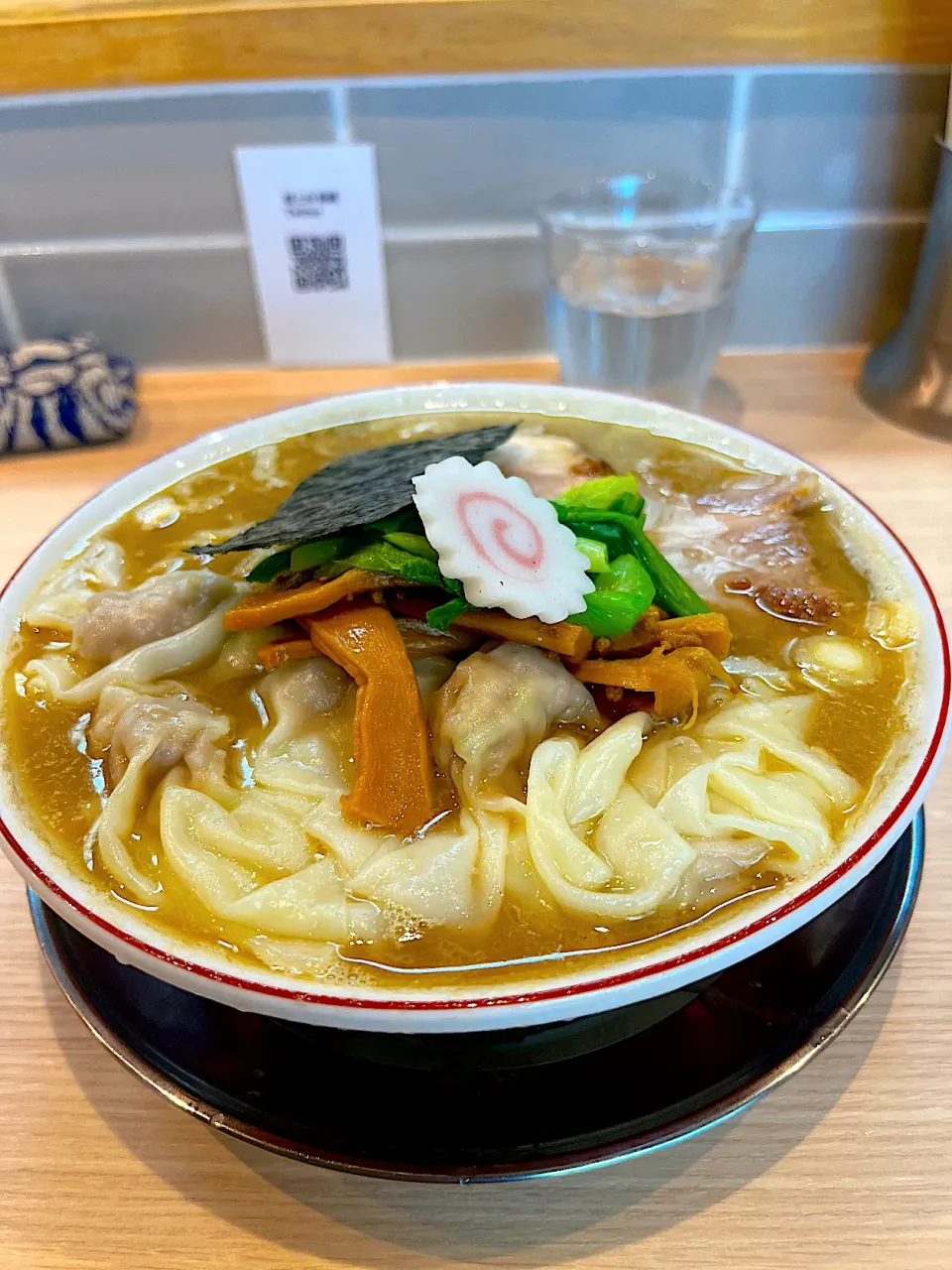 桜上水船越　醤油ワンタン麺|yosukeさん