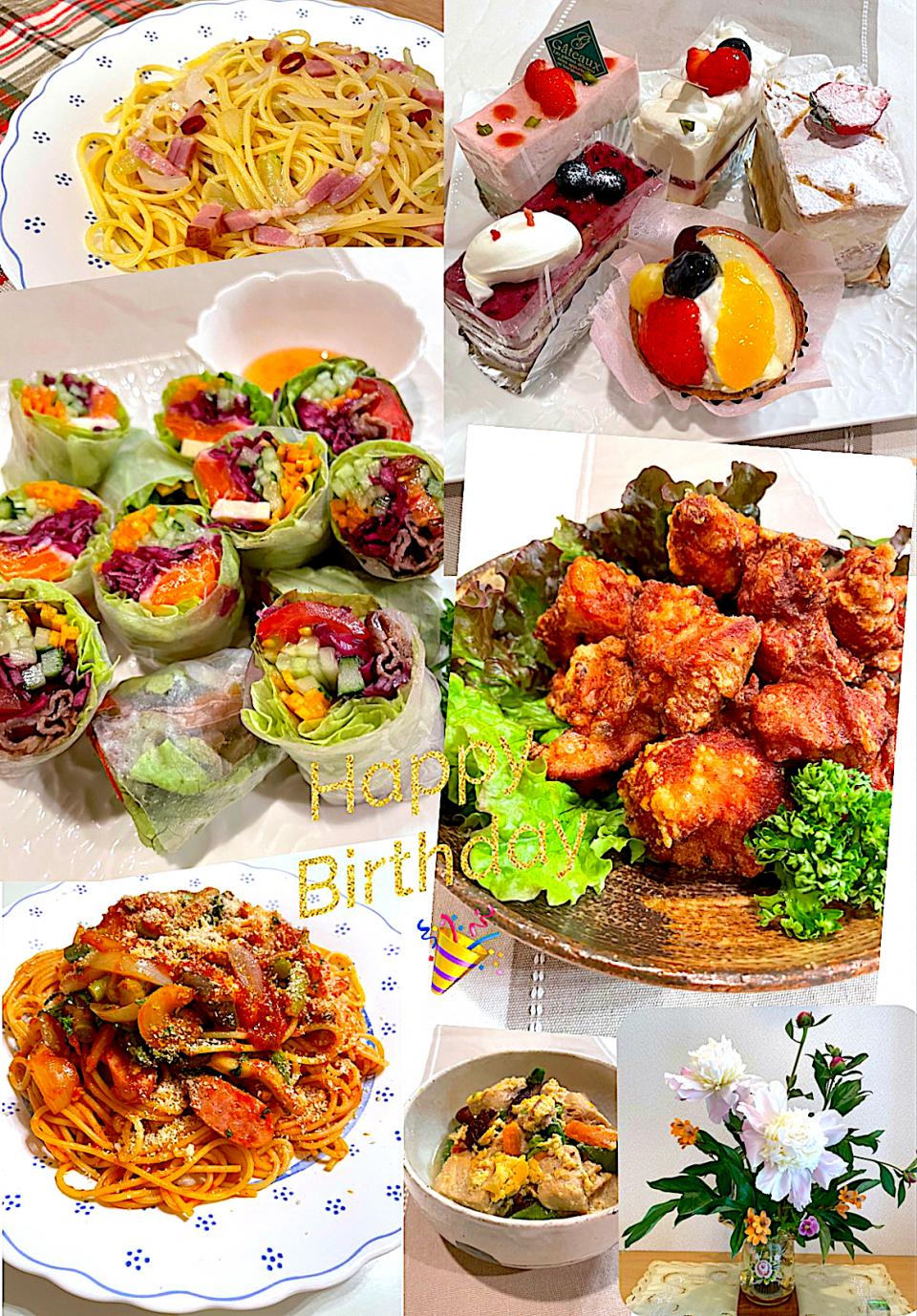 息子誕生日料理🎉