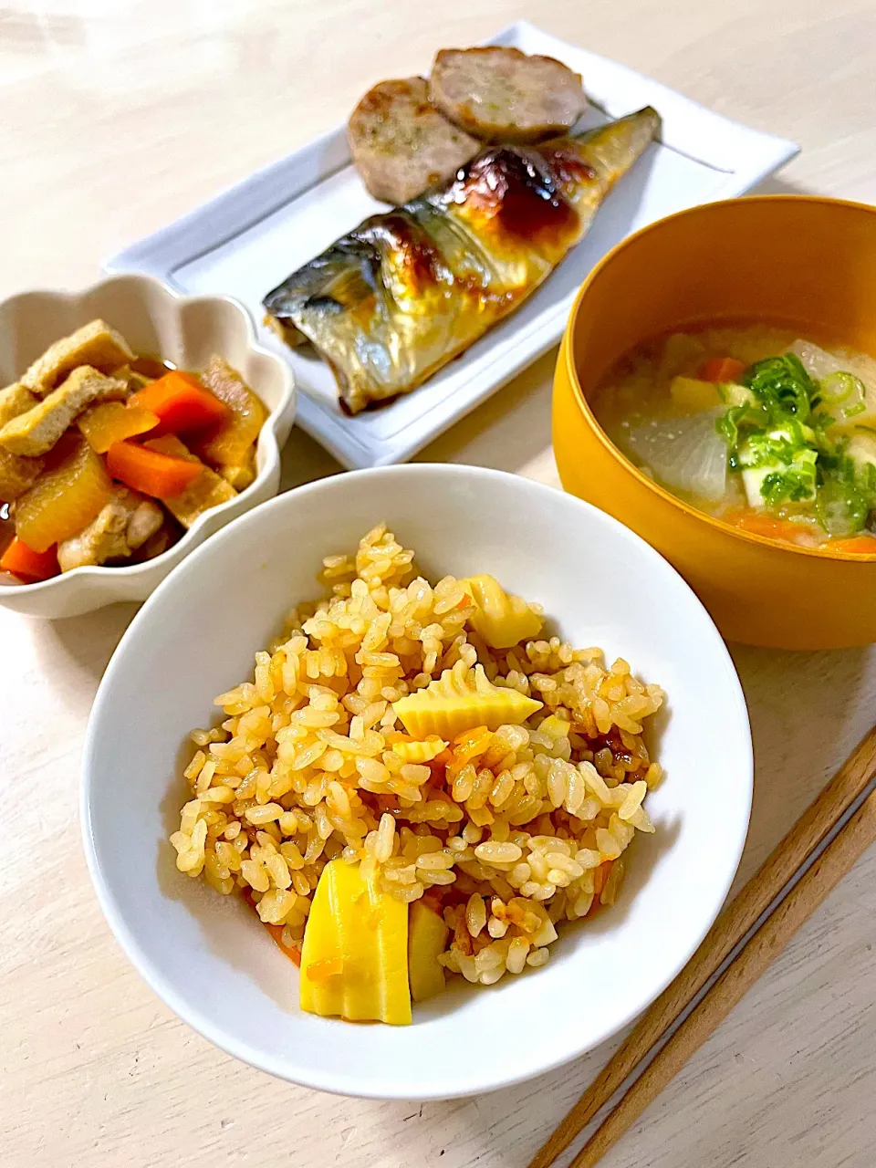 Snapdishの料理写真:今日の夕飯❁⃘*.ﾟ|＊.｡.＊ yükinaﾟ＊.｡.＊さん