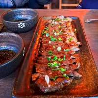 Snapdishの料理写真:Wagyu beef @ Kyushigai Yakitori Restaurant|ģřãçîöůşさん