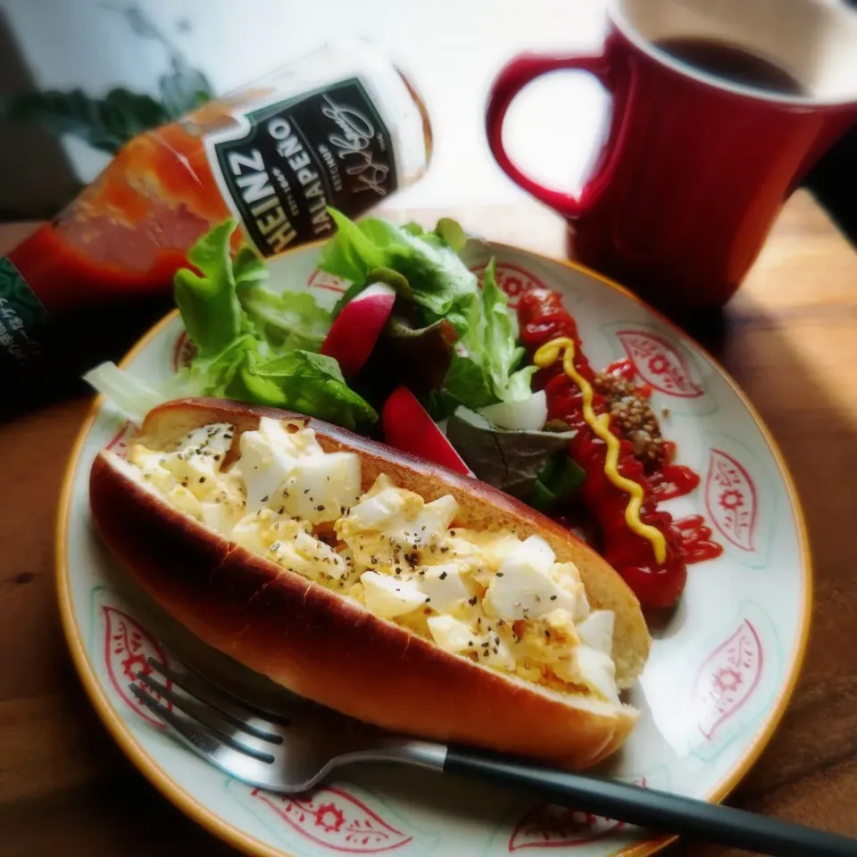 朝ごパン🌭🥗|☆Yumi☆さん