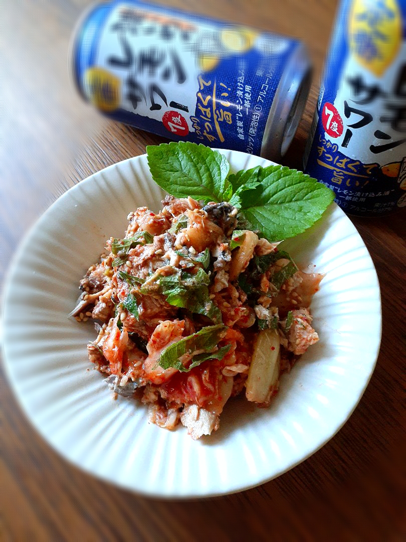 古尾谷りかこさんの料理 鯖キムチ