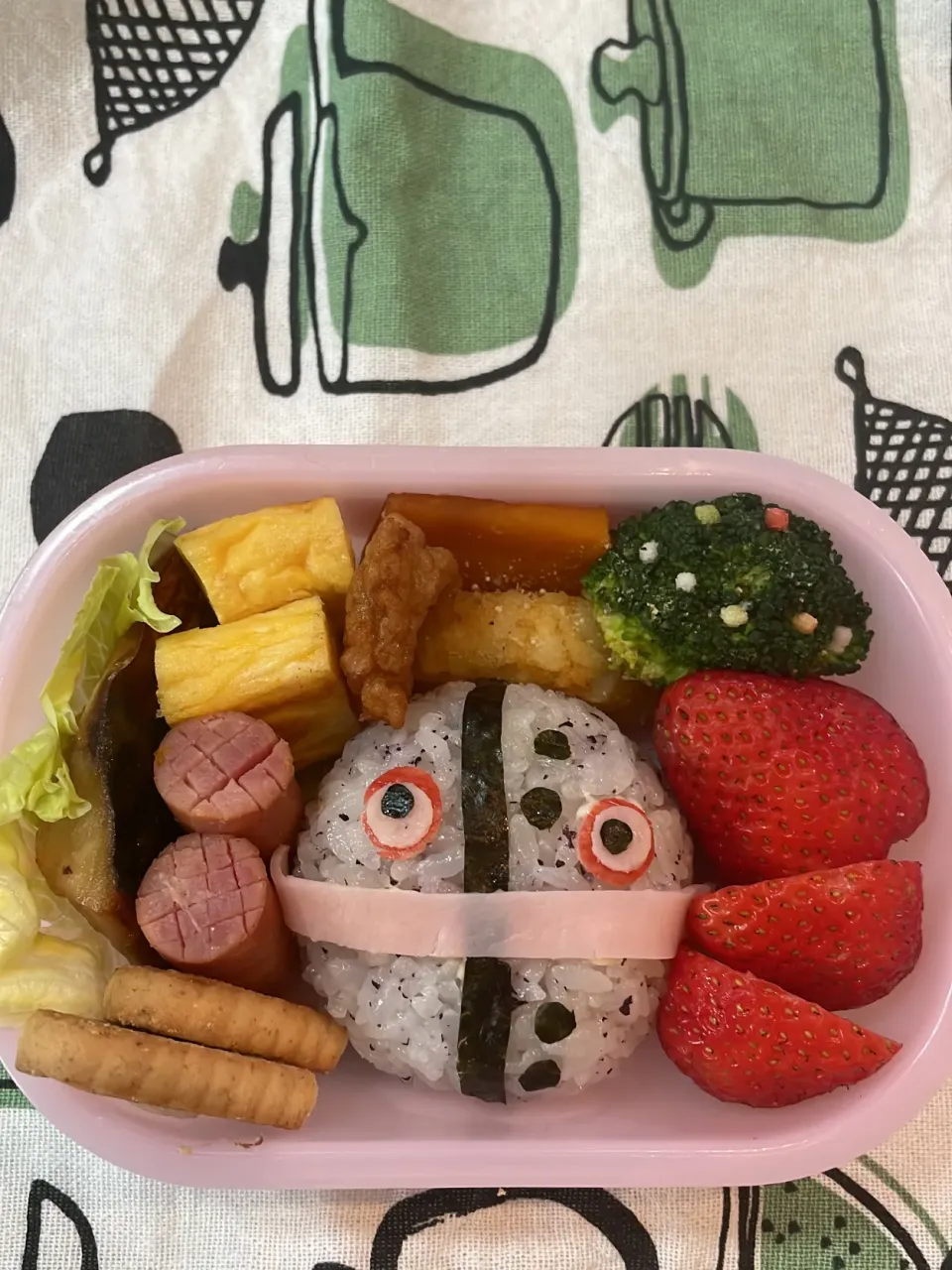 だだんだん幼稚園お弁当|リリさん