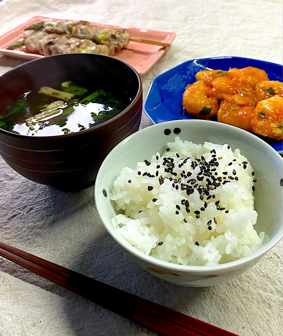 黒胡麻ご飯|かっちゃん杉さん