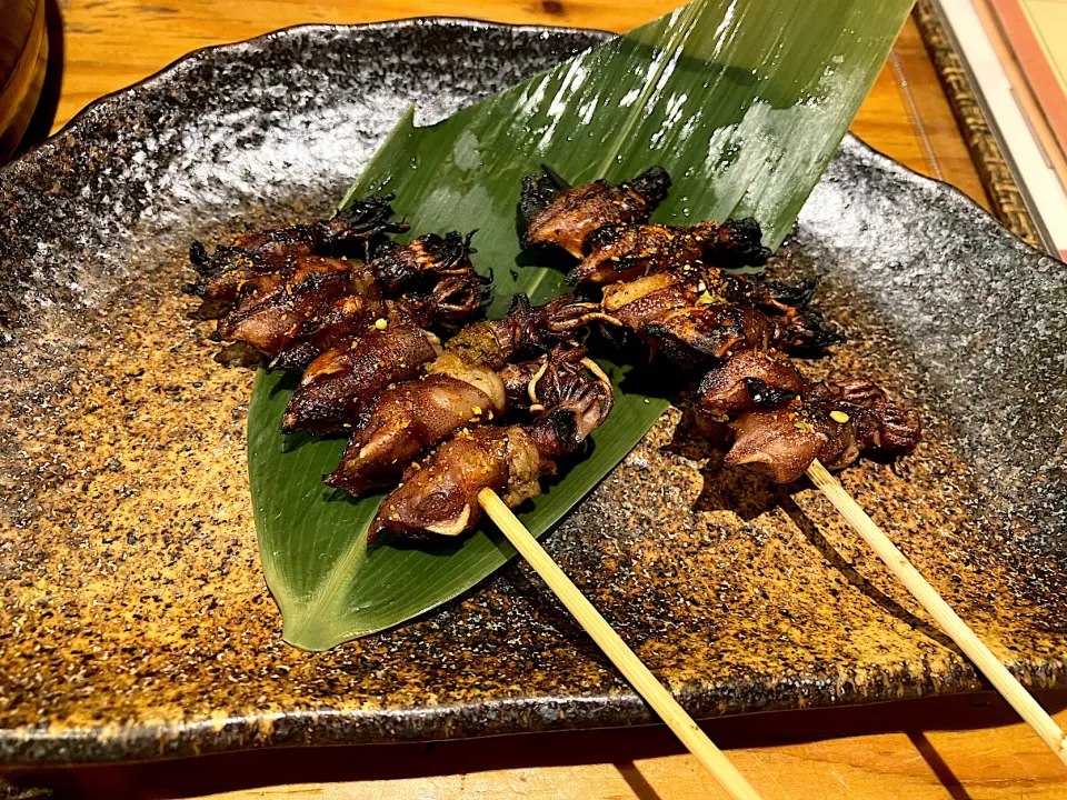 ホタルイカ七味焼き串|しのぶさん