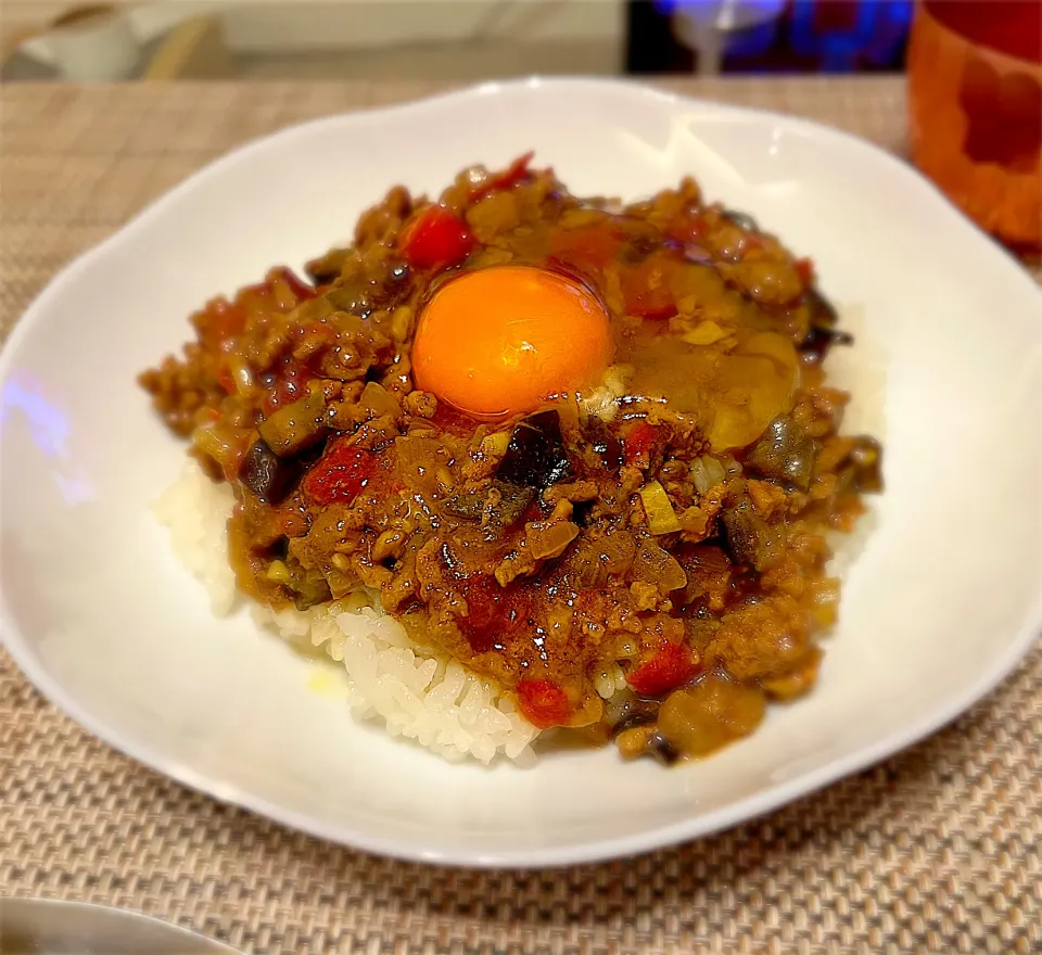 減塩キーマカレー✨市販のルウではなくカレー粉で作ると、ぐっと減塩できます◎|あちゃこさん